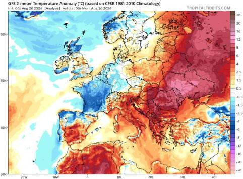 Mediterranean Heat Wave